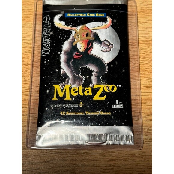 MetaZoo Nightfall 1st Edition 2021 Booster Pack Signed Andy Mourat - Picture 5 of 6